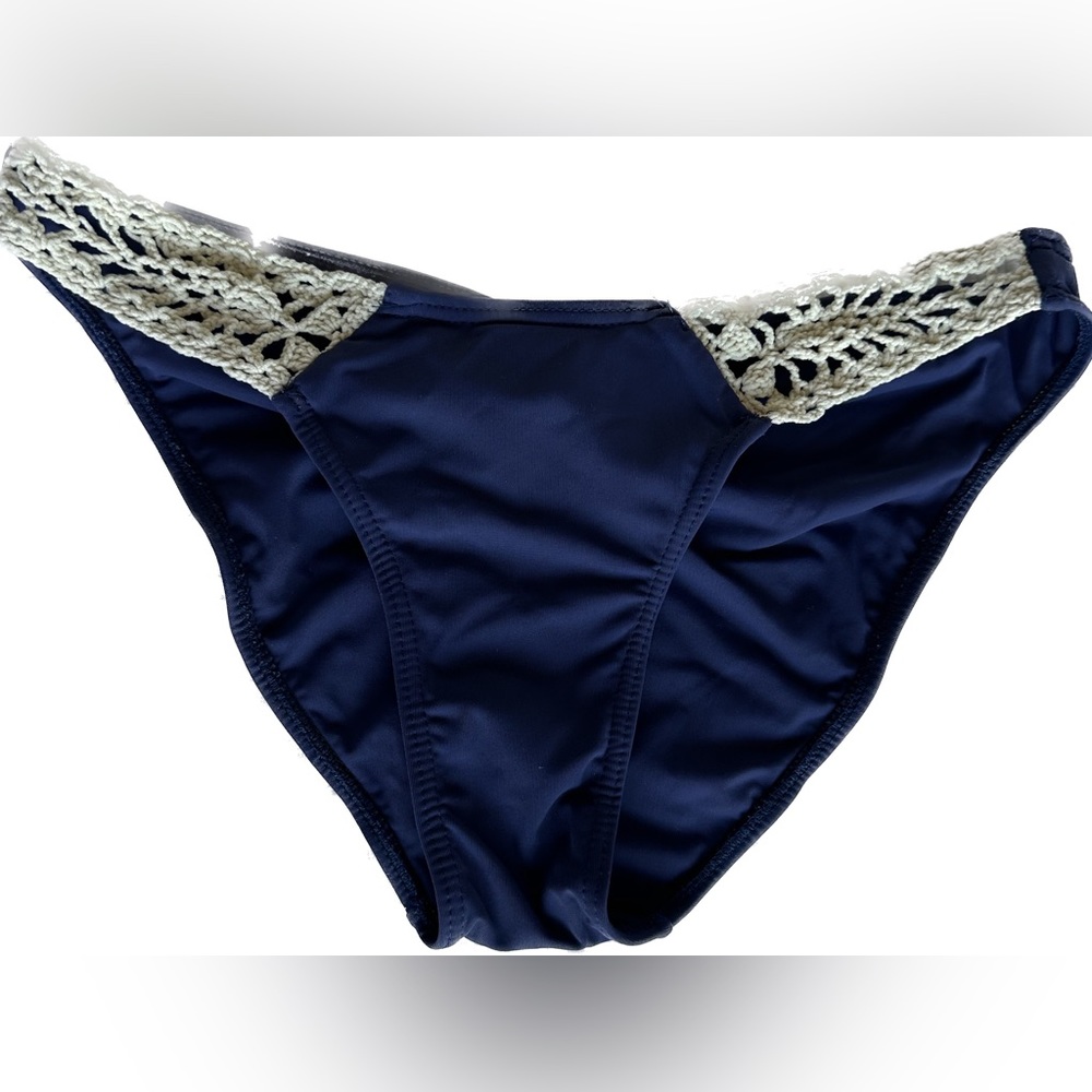 Bikini blue bottom | boho | crochet